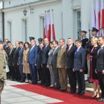 Празднование Дня Флага и Дня Полонии в Варшаве в президентском дворце