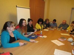 Обговорення на Польській мові на зустрічі - Польська Громада