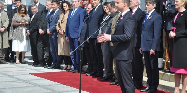 Святкування Дня Прапора та Дня Полонії у Варшаві в Президентському палаці - Польська Громада